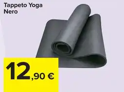 Carrefour Tappeto Yoga Nero offerta
