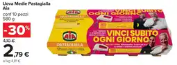 Carrefour Uova Medie Pastagialla Aia offerta
