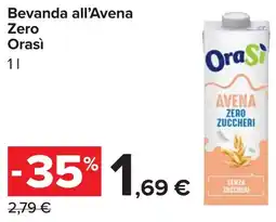 Carrefour Bevanda all'Avena Zero offerta