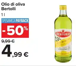 Carrefour Olio di oliva Bertolli offerta