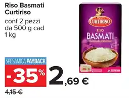Carrefour Riso Basmati Curtiriso offerta