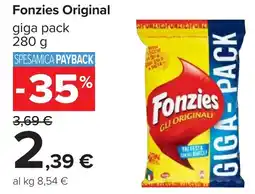 Carrefour Fonzies Original giga pack offerta