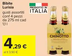 Carrefour Bibite Lurisia offerta