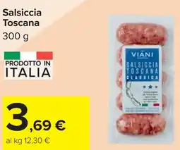 Carrefour Salsiccia Toscana offerta