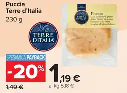 Carrefour Puccia Terre d'Italia offerta
