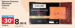 Carrefour Salmone Scozzese Affumicato Labeyrie offerta