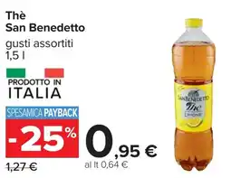 Carrefour Thè San Benedetto offerta