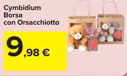 Carrefour Cymbidium Borsa con Orsacchiotto offerta