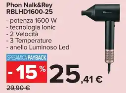 Carrefour Phon Nalk&Rey RBLHD1600-25 offerta