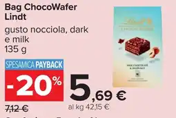 Carrefour Bag ChocoWafer Lindt offerta
