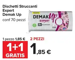 Carrefour Dischetti Struccanti Expert Demak Up offerta