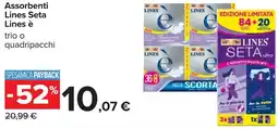 Carrefour Assorbenti Lines Seta Lines è offerta