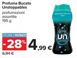 Carrefour Profuma Bucato Unstoppables offerta
