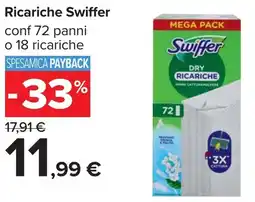 Carrefour Ricariche Swiffer offerta