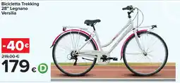 Carrefour Bicicletta Trekking 28" Legnano Versilia offerta