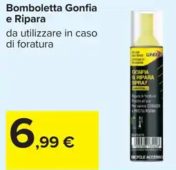 Carrefour Bomboletta Gonfia e Ripara offerta