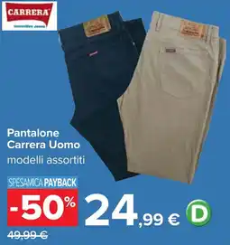 Carrefour Pantalone Carrera Uomo offerta
