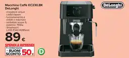 Carrefour Macchina Caffè EC230.BK DeLonghi offerta