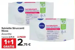 Carrefour Salviette Struccanti Nivea offerta