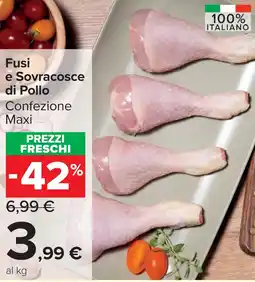 Carrefour Market Fusi e Sovracosce di Pollo offerta