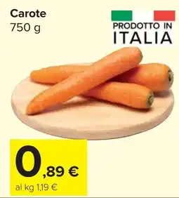 Carrefour Market Carote offerta