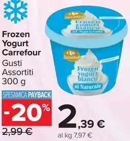 Carrefour Market Frozen Yogurt Carrefour offerta