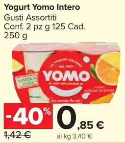 Carrefour Market Yogurt Yomo Intero offerta