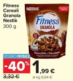 Carrefour Market Fitness Cereali Nestle Granola Nestlè offerta