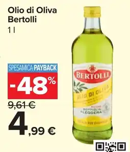 Carrefour Market Olio di Oliva Bertolli offerta