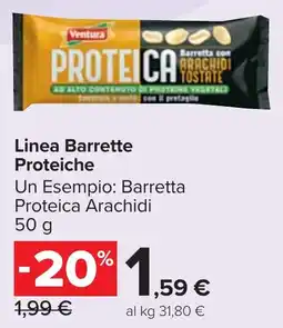 Carrefour Market Linea Barrette Proteiche offerta