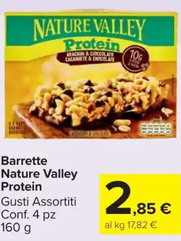 Carrefour Market Barrette Nature Valley Protein offerta