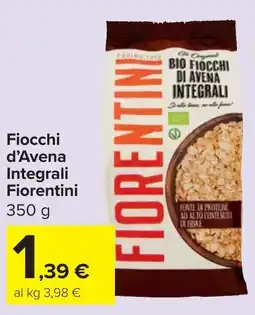 Carrefour Market Fiocchi d'Avena Integrali Fiorentini offerta