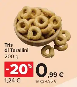 Carrefour Market Tris di Tarallini offerta