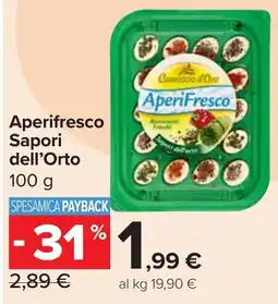 Carrefour Market Aperifresco Sapori dell'Orto offerta