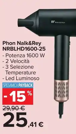 Carrefour Market Phon Nalk&Rey NRBLHD1600-25 offerta