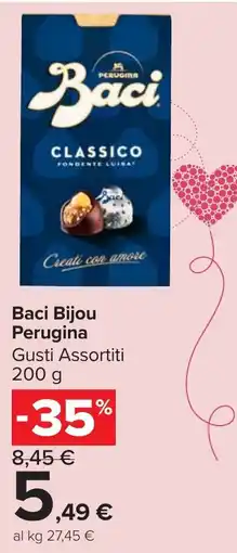 Carrefour Market Baci Bijou Perugina offerta