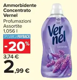 Carrefour Market Ammorbidente Concentrato Vernel offerta