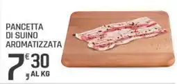 Supermercati Dok Pancetta di suino aromatizzata offerta