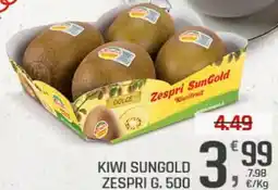Supermercati Dok Kiwi sungold zespri offerta