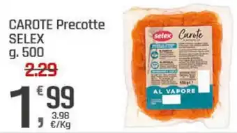 CAROTE Precotte SELEX
