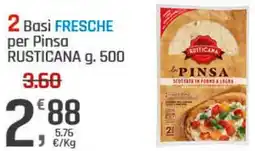 Supermercati Dok 2 Basi FRESCHE per Pinsa RUSTICANA offerta