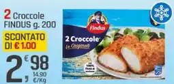 Supermercati Dok 2 Croccole FINDUS offerta