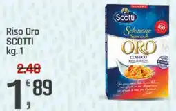 Supermercati Dok Riso Oro SCOTTI offerta