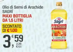 Supermercati Dok Olio di Semi di Arachide SAGRÌ offerta