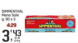 Supermercati Dok SIMMENTHAL Meno Sale offerta