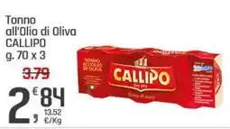 Supermercati Dok Tonno all'Olio di Oliva CALLIPO offerta