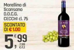 Supermercati Dok Morellino di Scansano D.O.C.G. CECCHI offerta