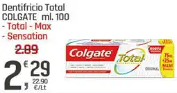 Supermercati Dok Dentifricio Total COLGATE offerta