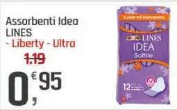 Supermercati Dok Assorbenti Idea LINES offerta