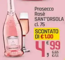 Supermercati Dok Prosecco Rosè SANT'ORSOLA offerta